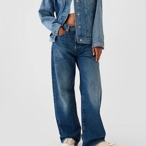 Gap 90's Loose Relaxed Body Fit 100% Regenerative Cotton Straight Jeans